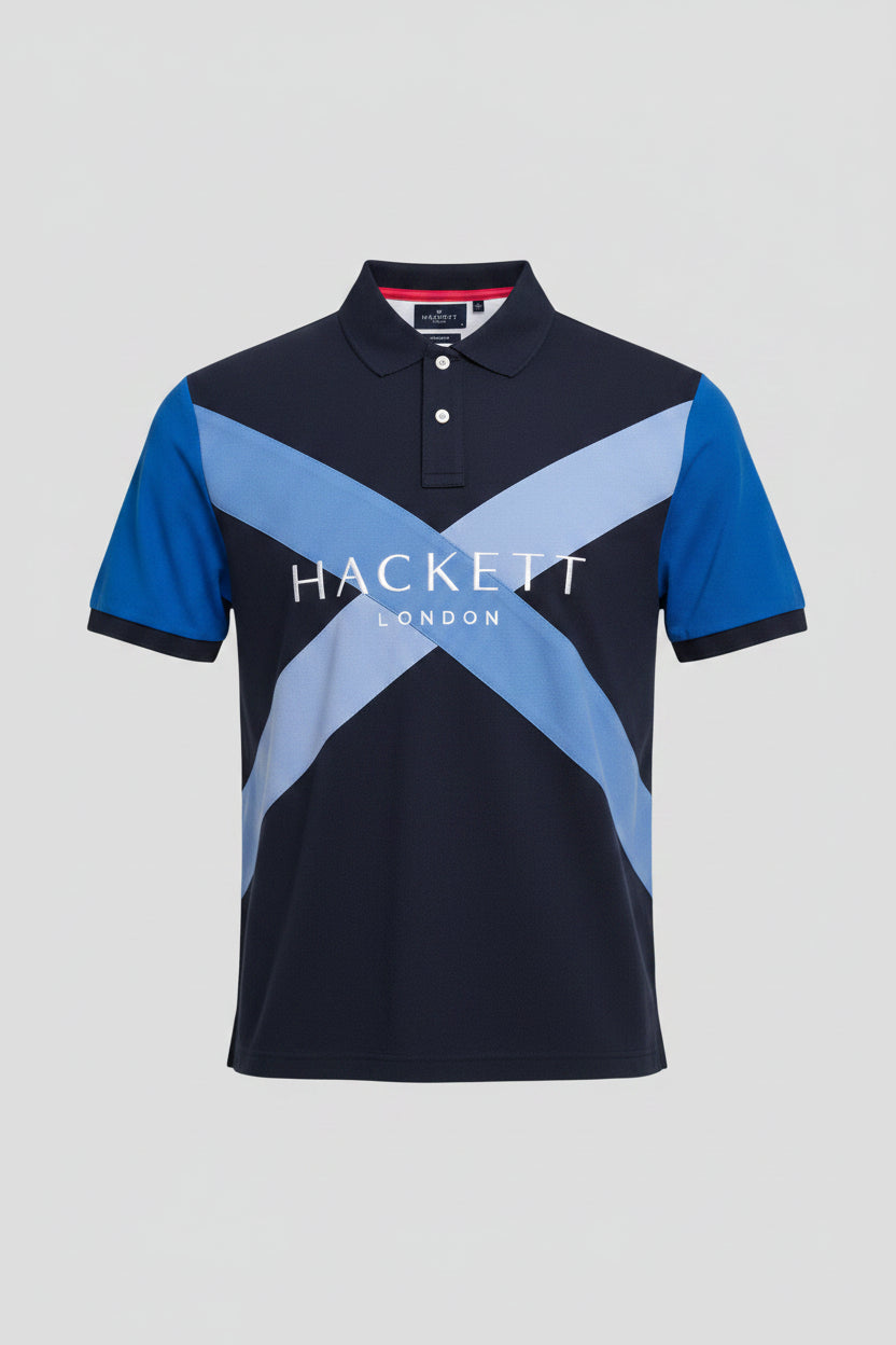 Hackett London Hackett Cross Hackett Classic Fit Polo Shirt White