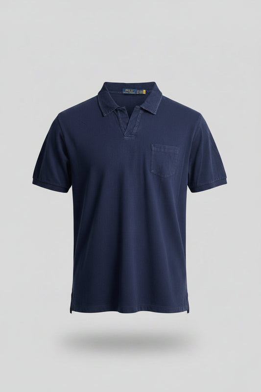 Polp Ralph Laure Classic Fit Cotton Linen Polo
