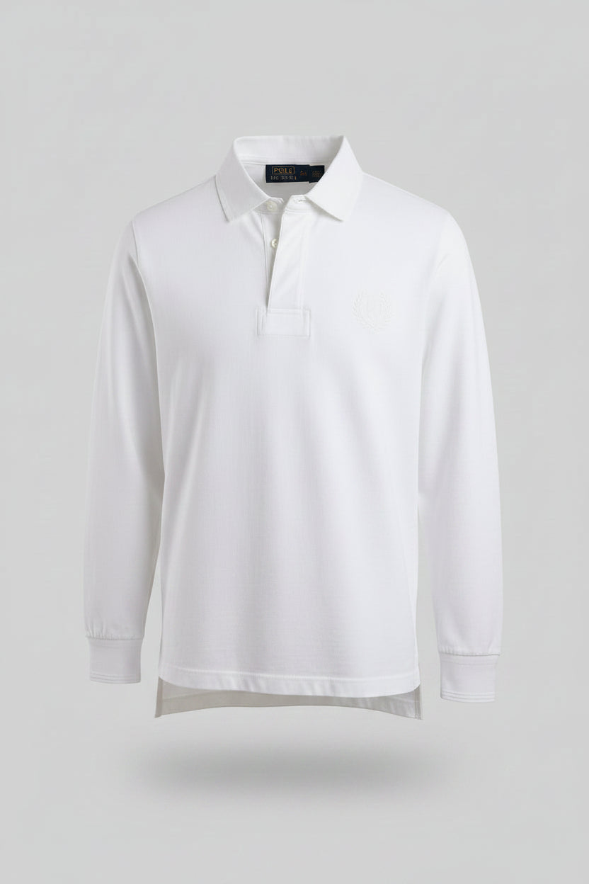 Polo Ralph Lauren x Wimbledon Custom Slim Fit Long Sleeve Polo