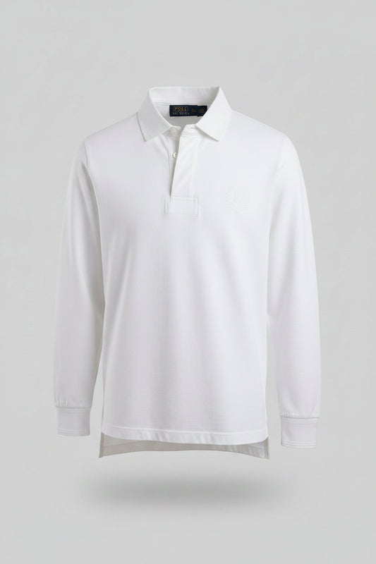 Polo Ralph Lauren x Wimbledon Custom Slim Fit Long Sleeve Polo