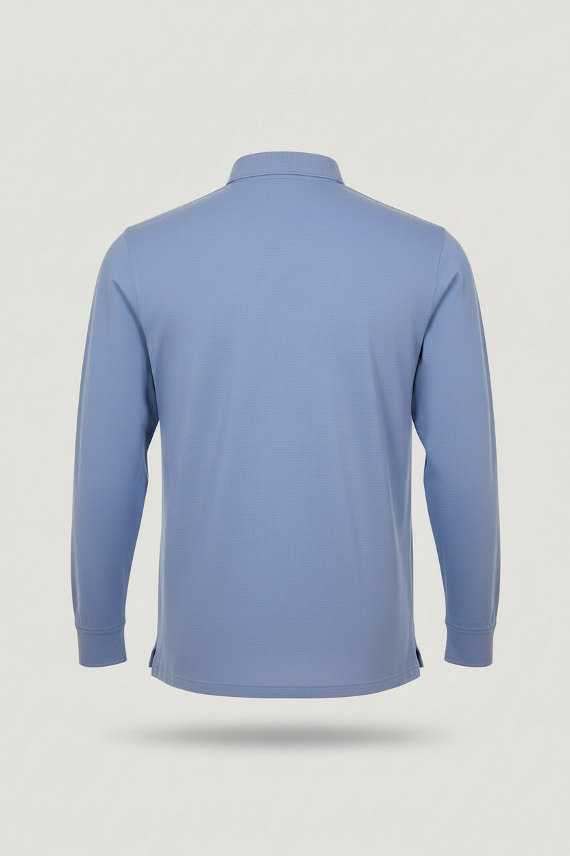 Polo Ralph Lauren Long Sleeve Interlock Polo Shirt Navy