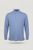 Polo Ralph Lauren Long Sleeve Interlock Polo Shirt Navy